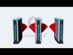 Airport Security Flap Barrier Turnstile Swing Gate Face Recognition Parking Qr Code