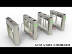 Access Control System Swing Gate Turnstile Face Recognition Turnstile Gate
