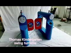 Bidirectional Amusement Park Turnstiles Access Control System 120W