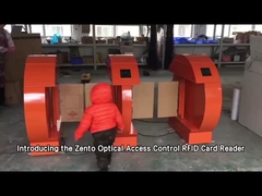 SUS 304 Sliding Gate Turnstile Barrier Turnstile Gate 1200*200*900mm