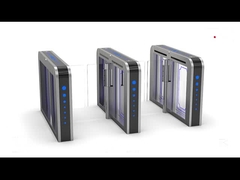 Acrylic Arm Access Control High Speed Security Gates 40-65 Person/Min