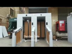 Stainless Steel 304 Full Height Sliding Gate Turnstile OEM ODM