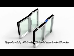 ZT-948 Pedestrian Access Speed Lane Turnstile Gate and Elevator Control Linkage Solution